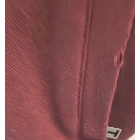 Ted Baker london  jacket bomber knit Burgundy Size 5 XL Flaw on Pocket - Picture 2 of 12